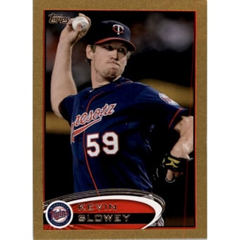 2012 Topps Mini Gold #111 Kevin Slowey