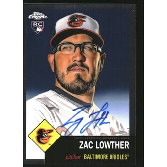 2022 Topps Chrome Platinum Anniversary Autographs #CPAZL Zac Lowther