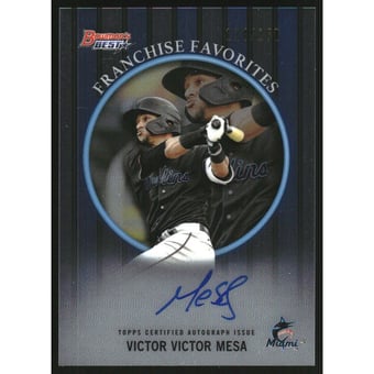 2019 Bowman's Best '99 Franchise Favorites Autographs #99FFAVVM Victor Victor Mesa/150