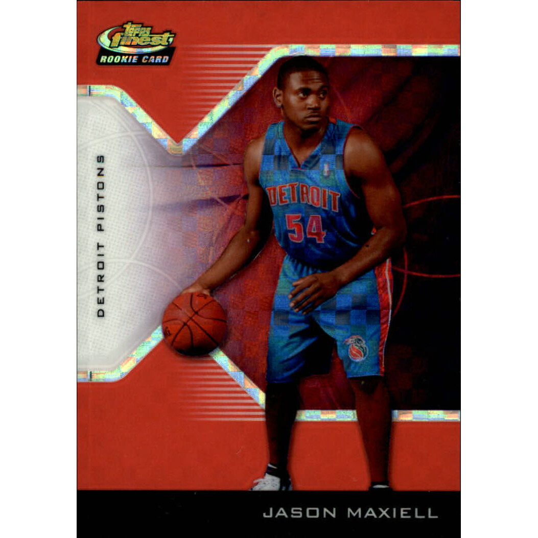 2004-05 Finest X-Fractors Red #216 Jason Maxiell