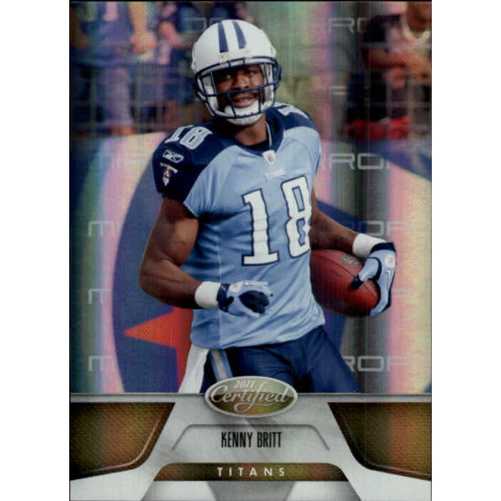 2011 Certified Mirror Gold #144 Kenny Britt