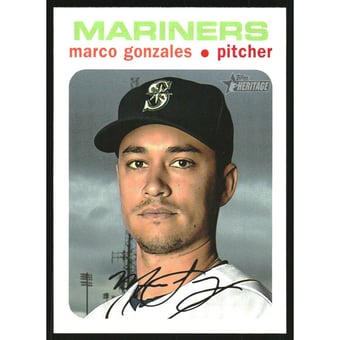 2020 Topps Heritage White Border #94 Marco Gonzales