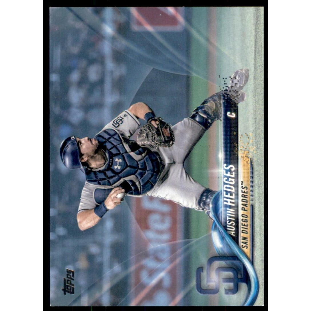 2018 Topps Father's Day Blue #609 Austin Hedges