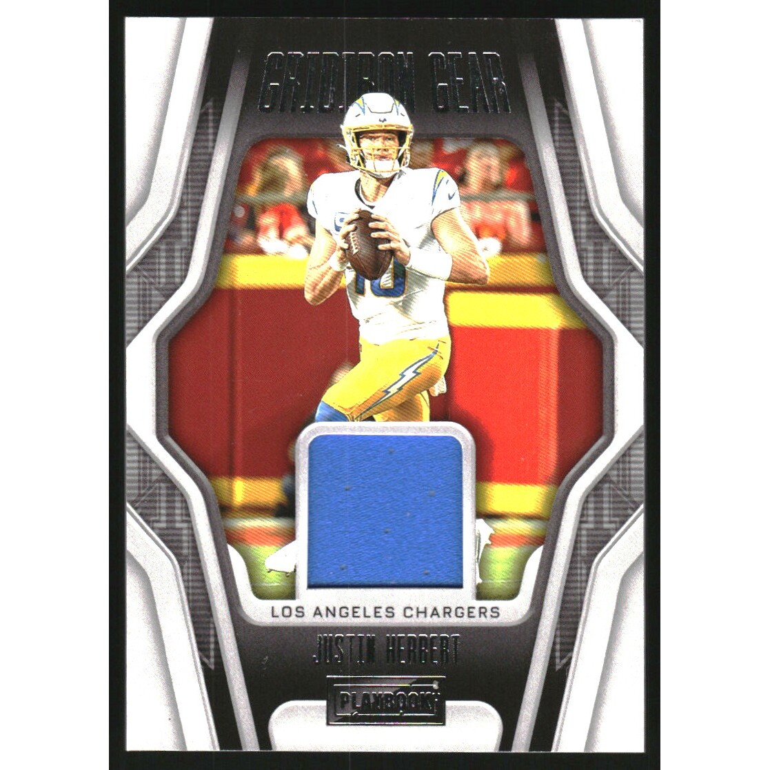 2022 Panini Playbook Gridiron Gear #1 Justin Herbert