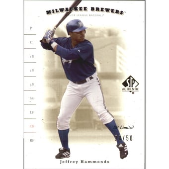 2001 SP Authentic Limited #50 Jeffrey Hammonds