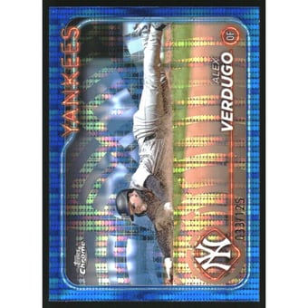 2024 Topps Chrome Blue Sonar Refractors #11 Alex Verdugo