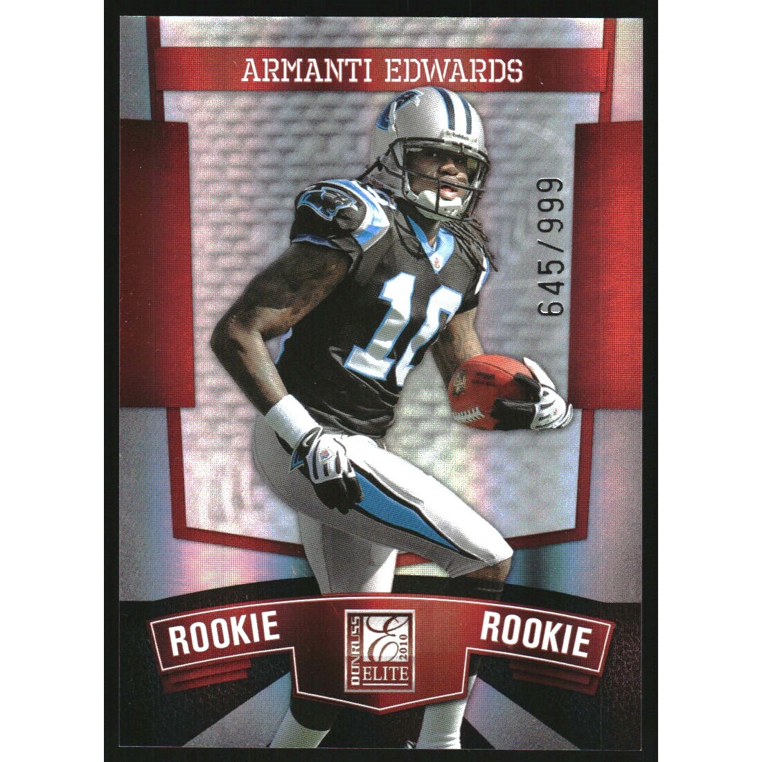 2010 Donruss Elite Status #150 Armanti Edwards/86. rookie card picture