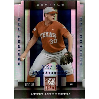 2008 Donruss Elite Extra Edition Aspirations #178 Kenn Kasparek