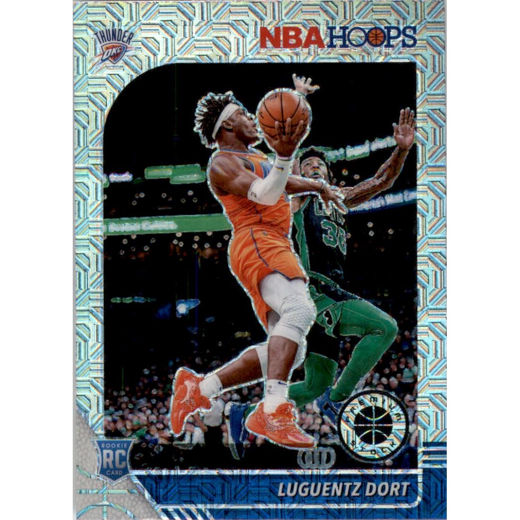 2019-20 Hoops Premium Stock Prizms Silver Mojo #213 Luguentz Dort
