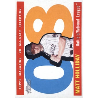 2009 Topps Heritage #494 Matt Holliday AS SP