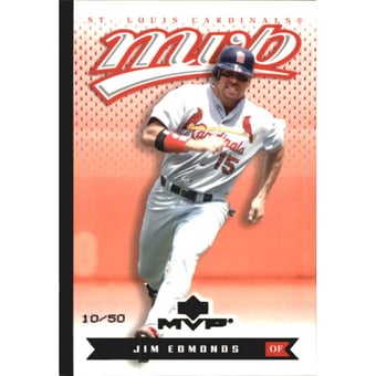 2003 Upper Deck MVP Black #194 Jim Edmonds