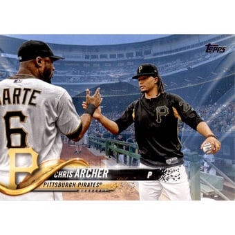 2018 Topps Update Father's Day Blue #US241 Chris Archer