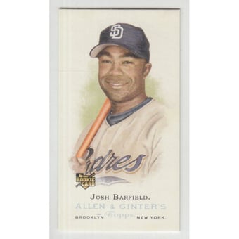 2006 Topps Allen and Ginter Mini A and G Back #251 Josh Barfield SP
