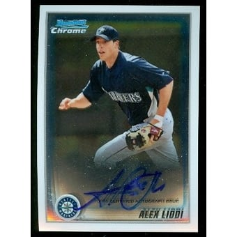 2010 Bowman Chrome Prospects #BCP182B Alex Liddi AU