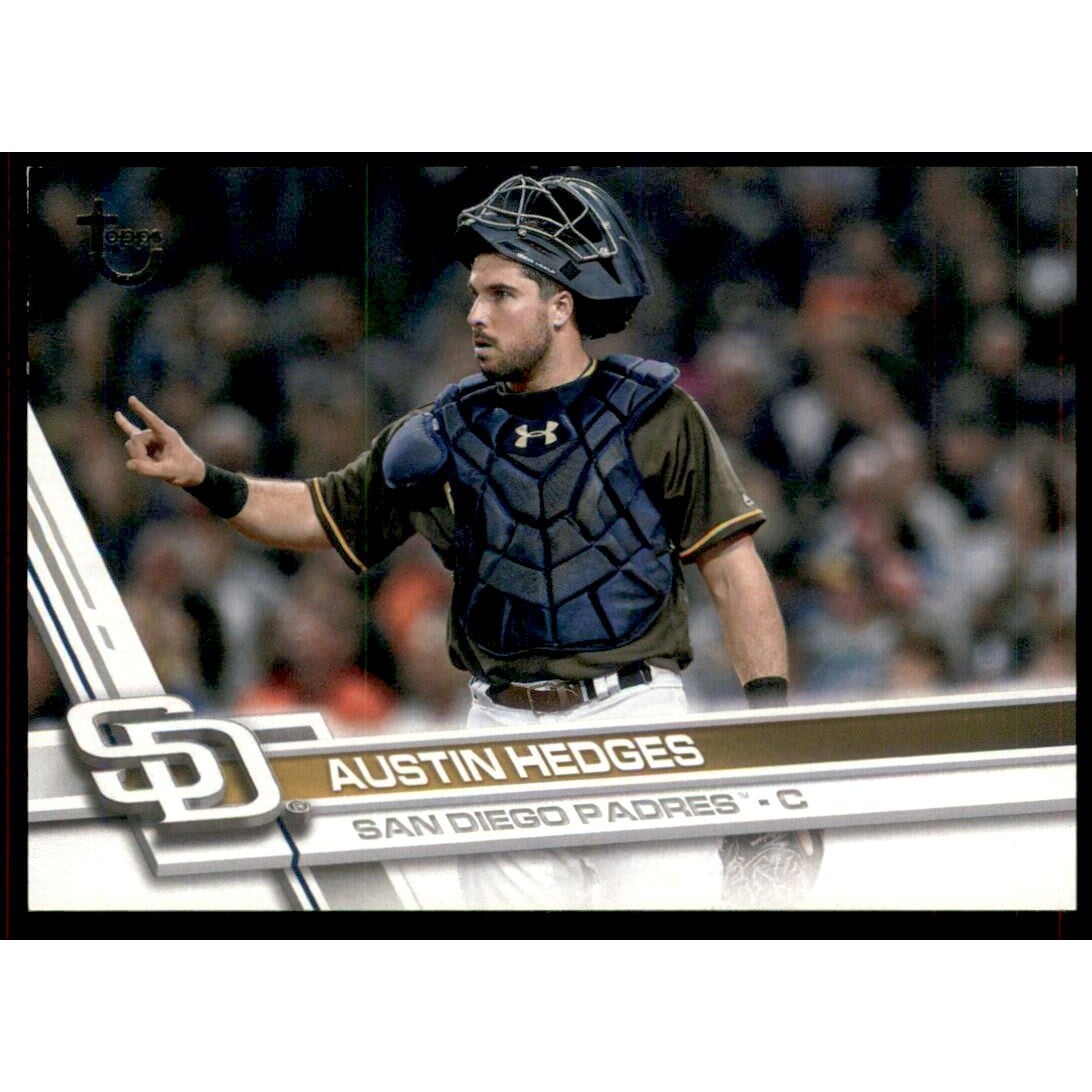 2017 Topps Vintage Stock #504 Austin Hedges. rookie card picture