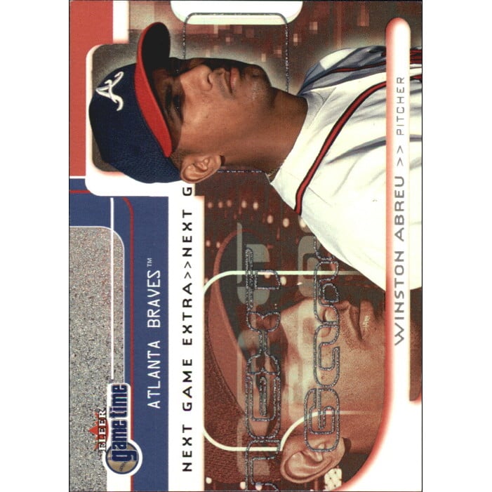 2001 Fleer Game Time Next Game Extra #98 Winston Abreu. rookie card picture
