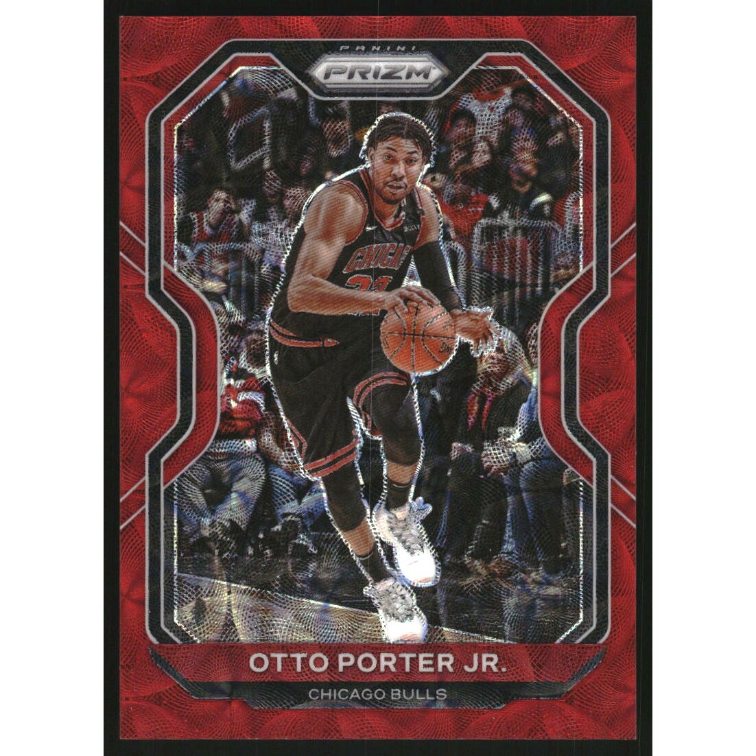 2020-21 Panini Prizm Prizms Choice Red #156 Otto Porter Jr.