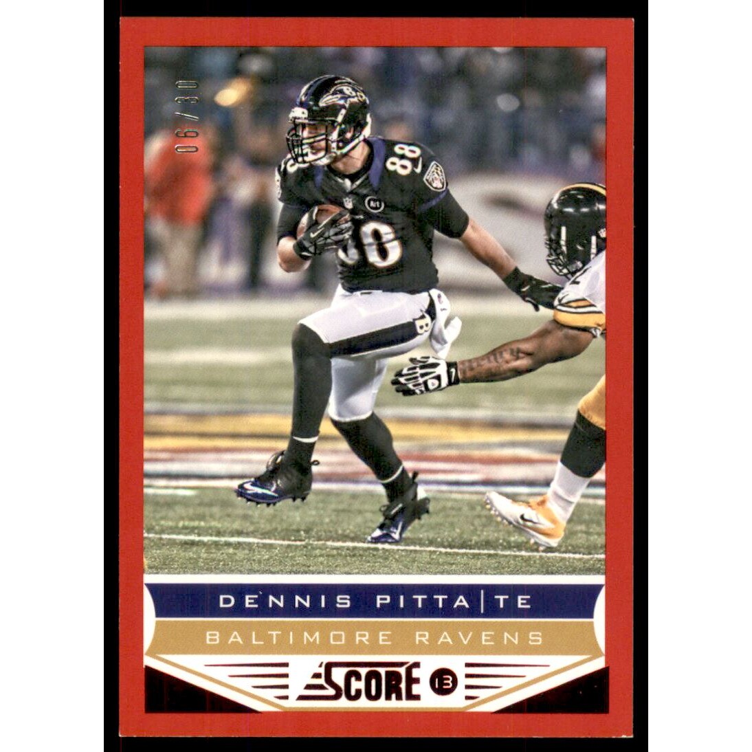 2013 Score Red Zone #19 Dennis Pitta