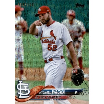 2018 Topps Factory Set Foilboard #51 Michael Wacha