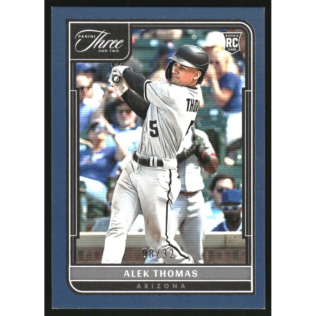 2022 Panini Three and Two Full Count Parallel #148 Alek Thomas