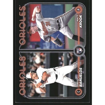 2024 Topps Update Black #US315 David Banuelos/Matt Krook