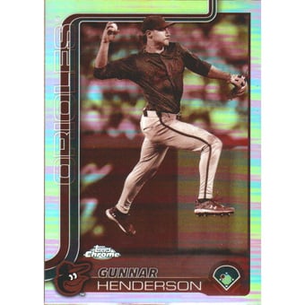2025 Topps Chrome Sepia Refractors #213 Gunnar Henderson