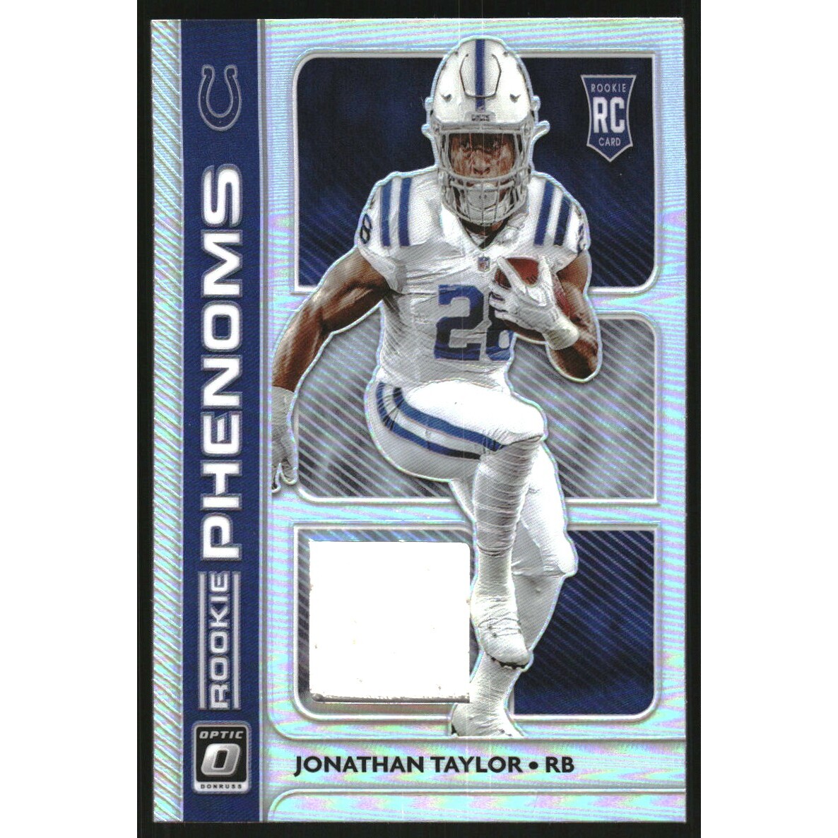 2020 Donruss Optic Rookie Phenoms Jerseys #17 Jonathan Taylor