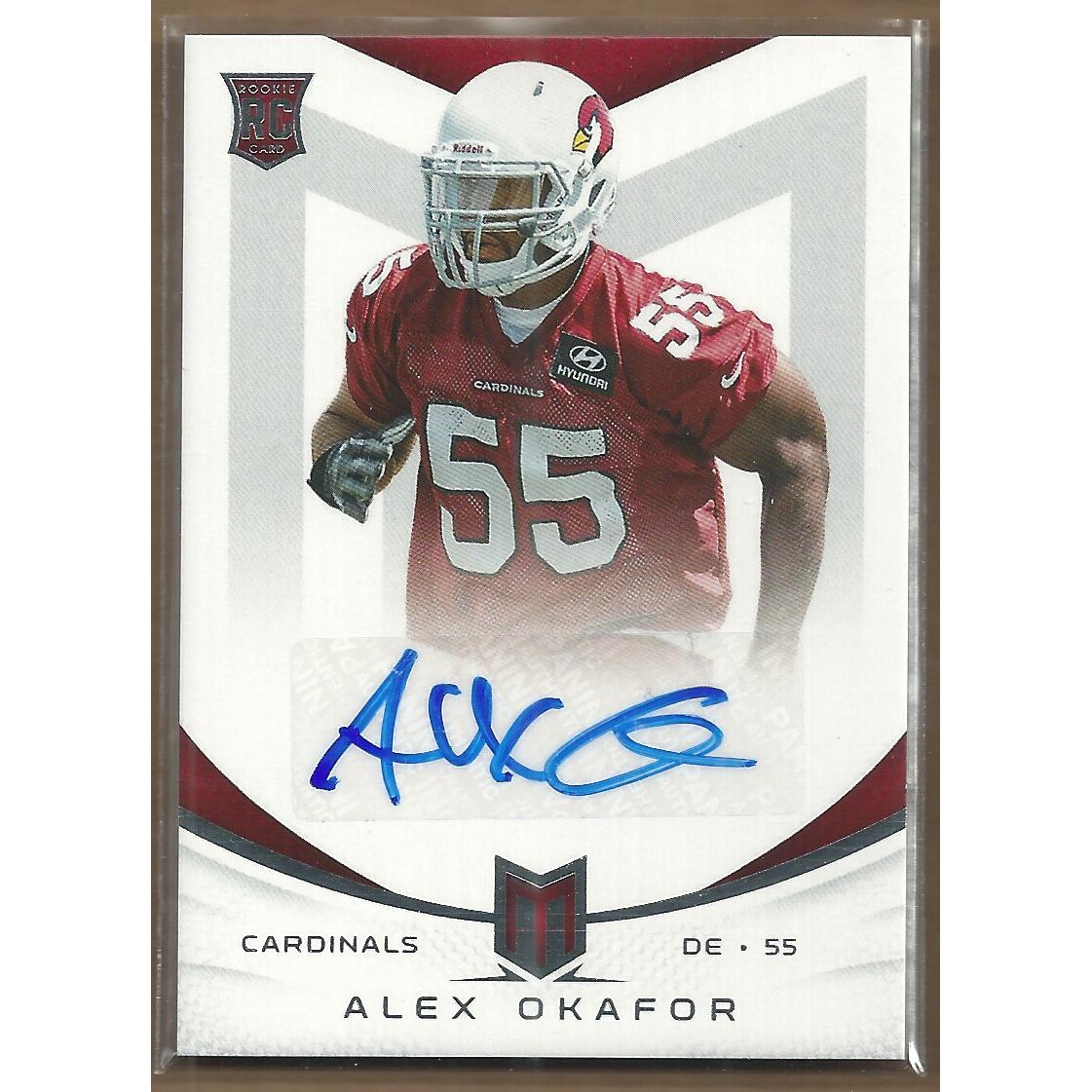 2013 Momentum Rookie Signatures Silver #106 Alex Okafor/199