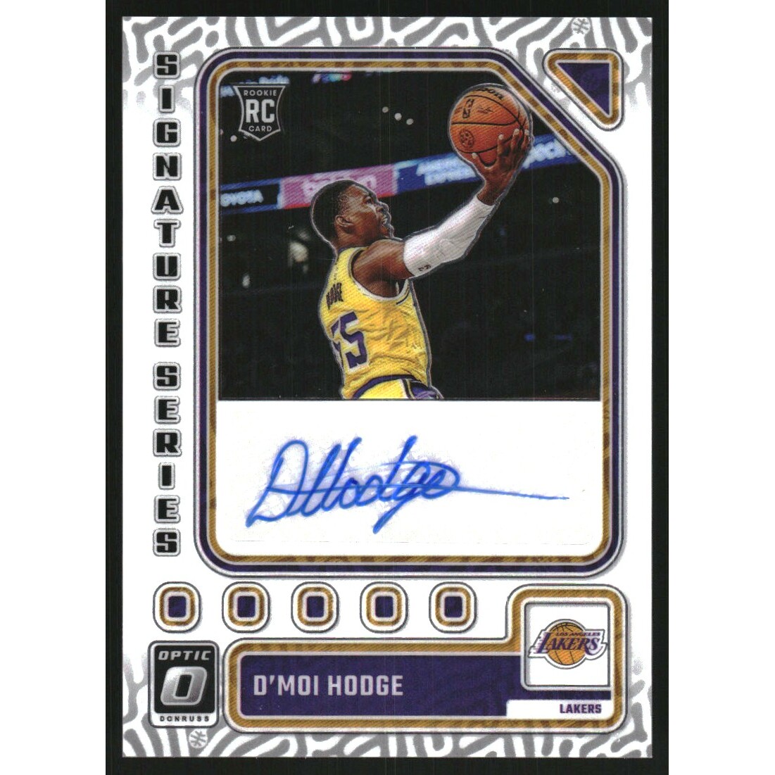 2023-24 Donruss Optic Signature Series #40 D'Moi Hodge