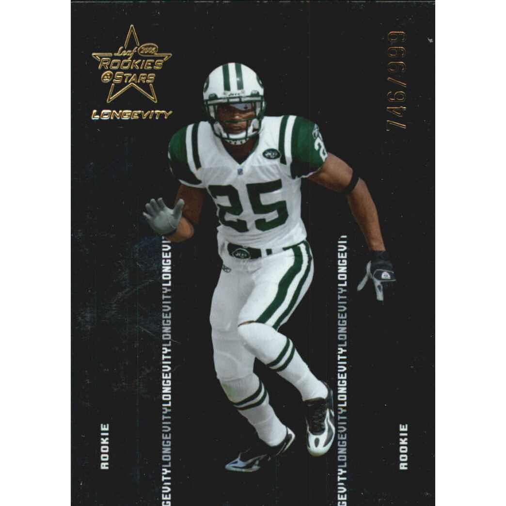 2005 Leaf Rookies and Stars Longevity Parallel #151 Kerry Rhodes