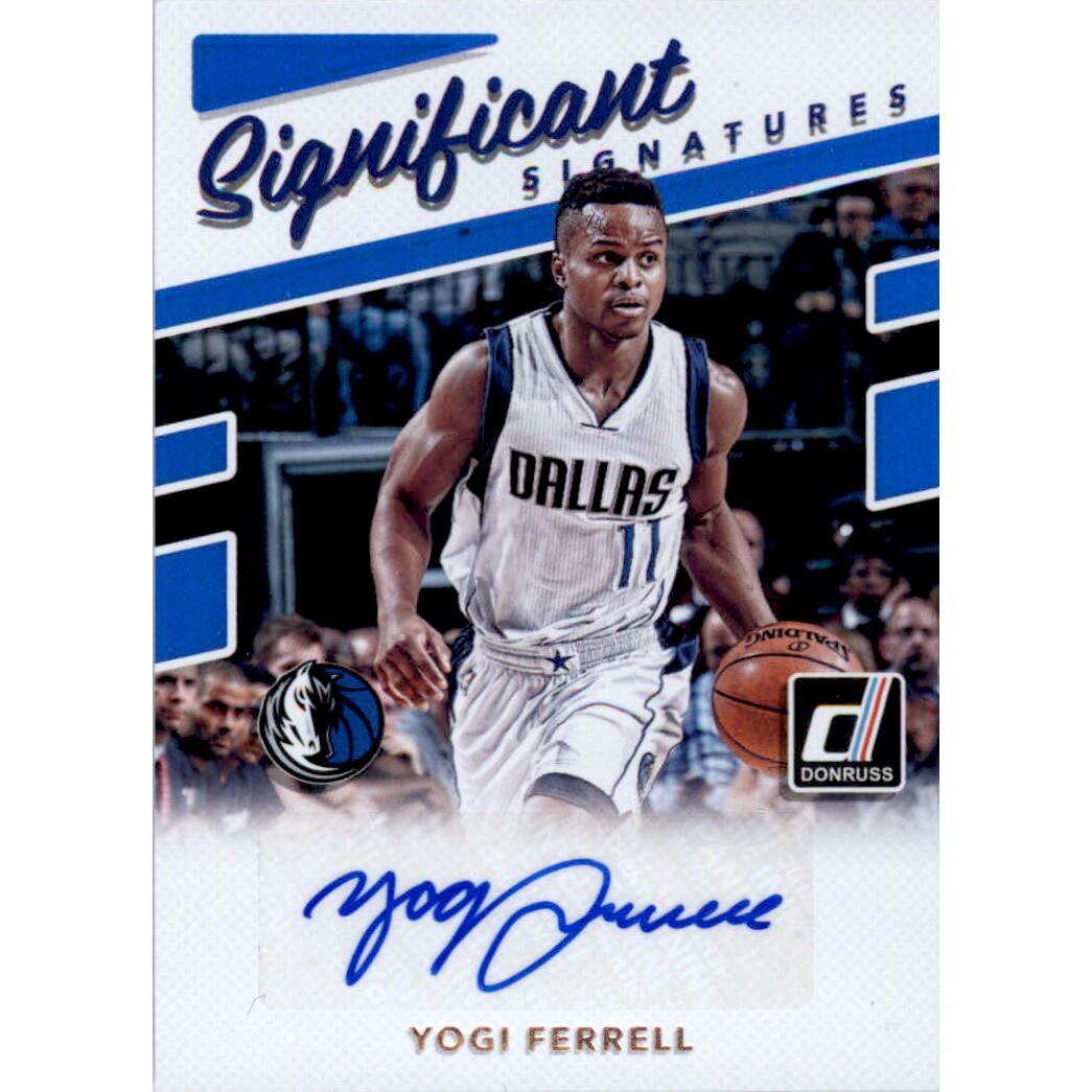2017-18 Donruss Significant Signatures #43 Yogi Ferrell