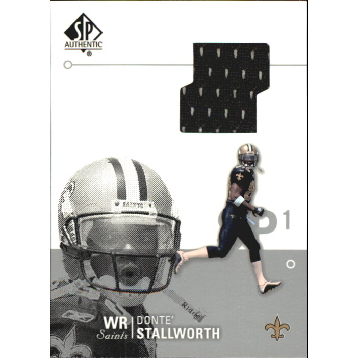 2002 SP Authentic Threads #AT1DS Donte Stallworth