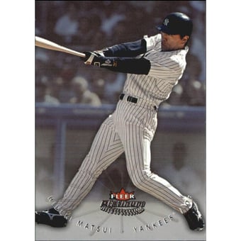 2005 Fleer Platinum Finish #68 Hideki Matsui