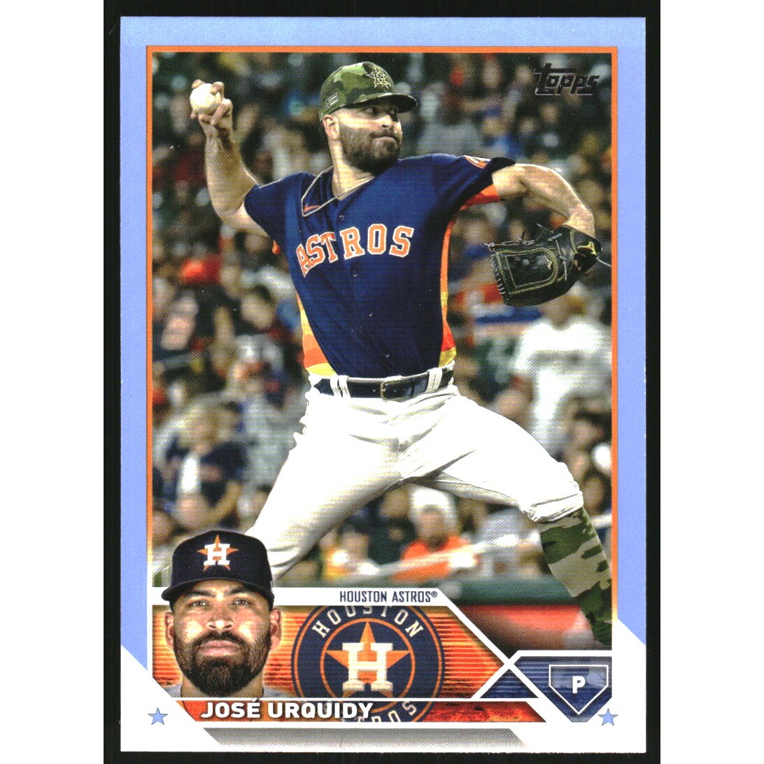 2023 Topps Father's Day Blue #518 Jose Urquidy