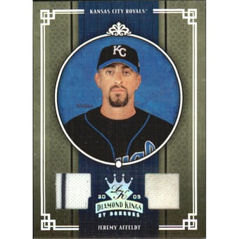 2005 Diamond Kings Materials Silver #112 Jeremy Affeldt Pants-Pants/100