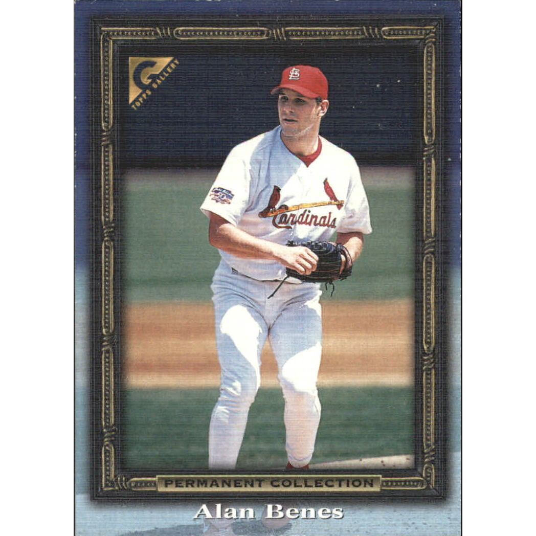 1998 Topps Gallery Gallery Proofs #26 Alan Benes. rookie card picture