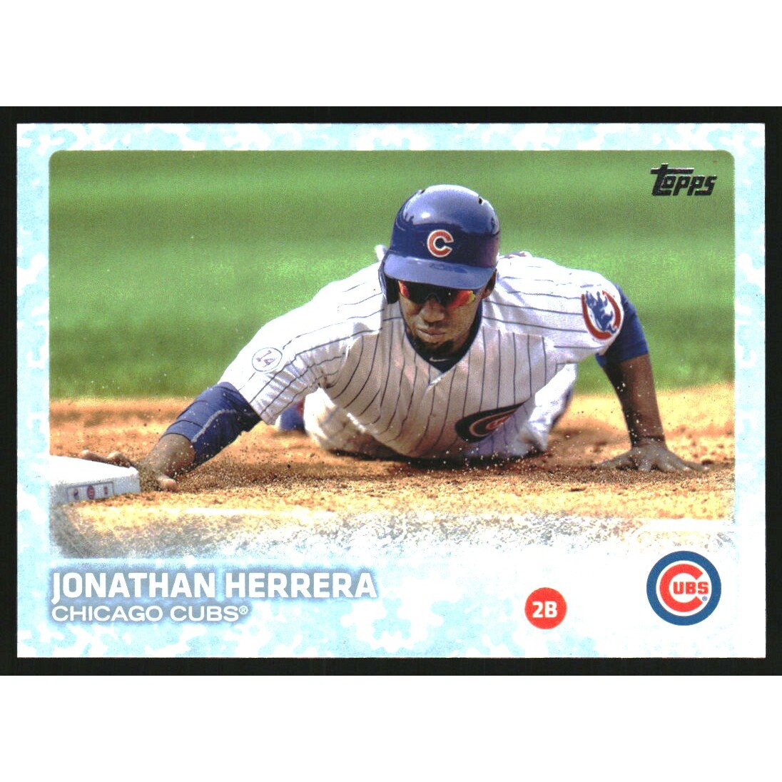 2015 Topps Update Snow Camo #US326 Jonathan Herrera. rookie card picture