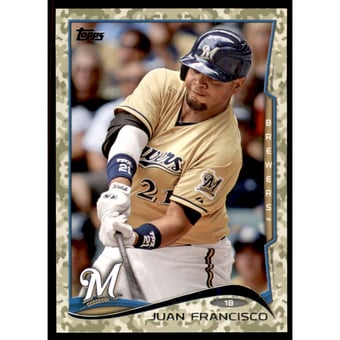 2014 Topps Camo #535 Juan Francisco