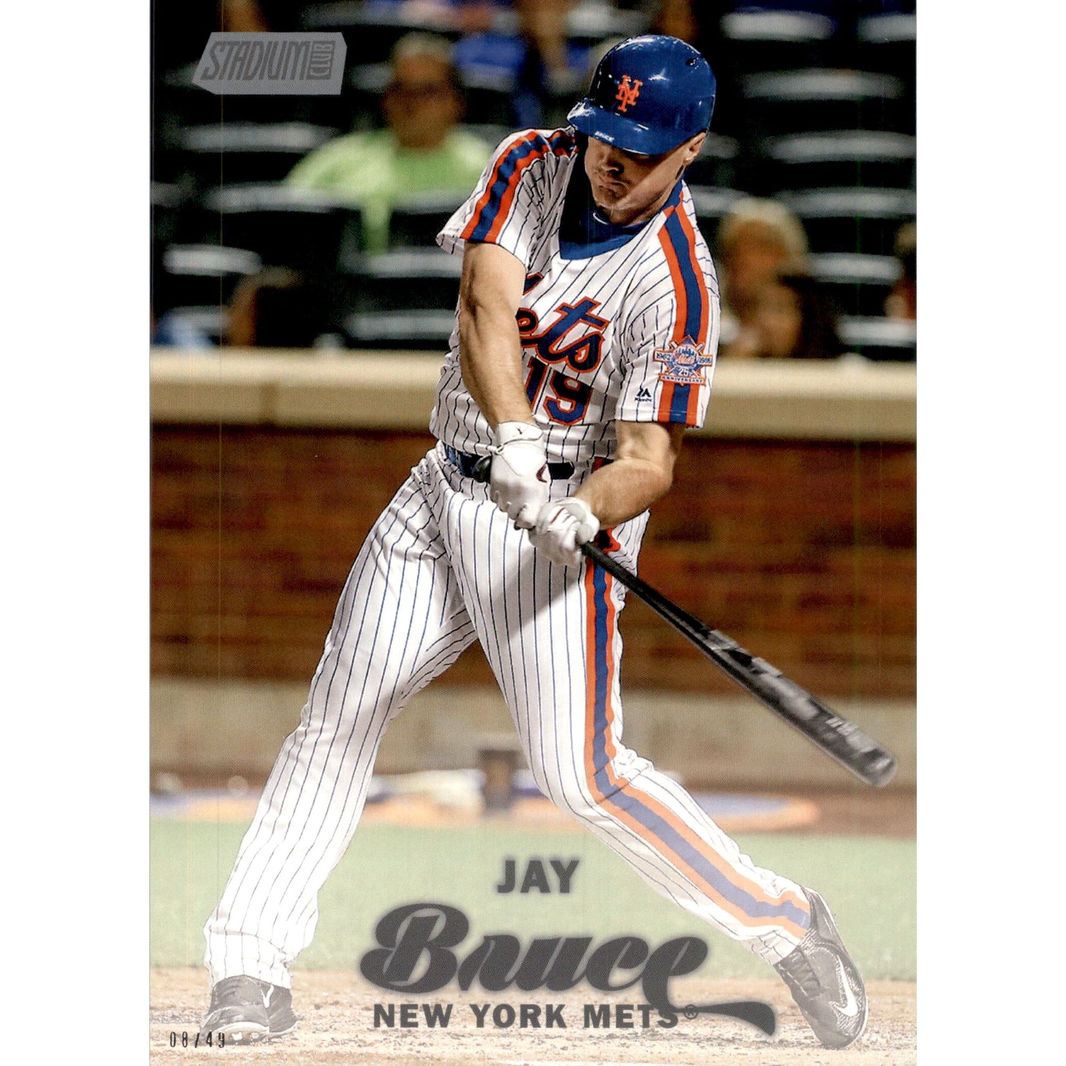 2017 Stadium Club 5x7 #69 Jay Bruce