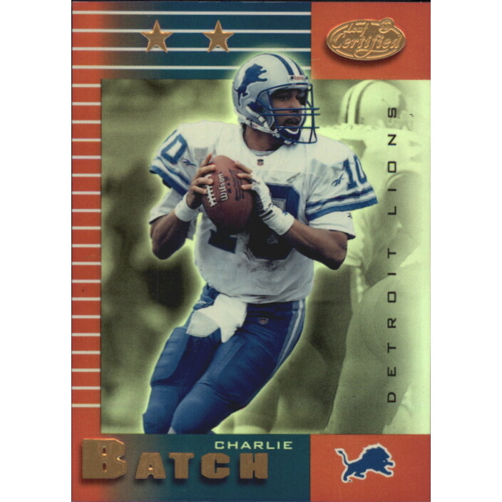 1999 Leaf Certified Mirror Red #118 Charlie Batch