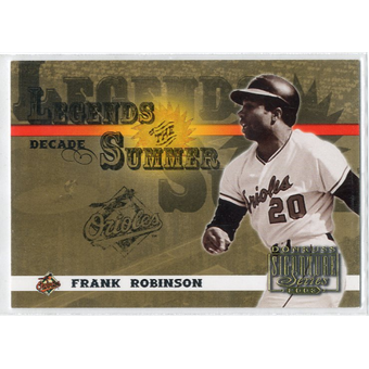 2003 Donruss Signature Legends of Summer Decade #15 Frank Robinson