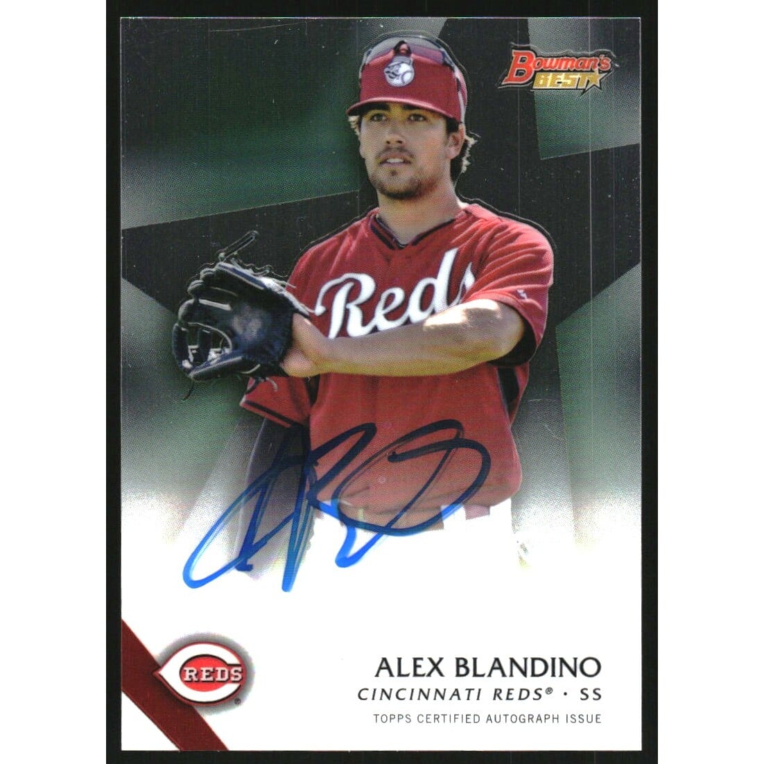 2015 Bowman’s Best Best of ’15 Autographs #B15AB Alex Blandino 2015 Bowman’s Best Best of ’15 Autographs #B15AB Alex Blandino