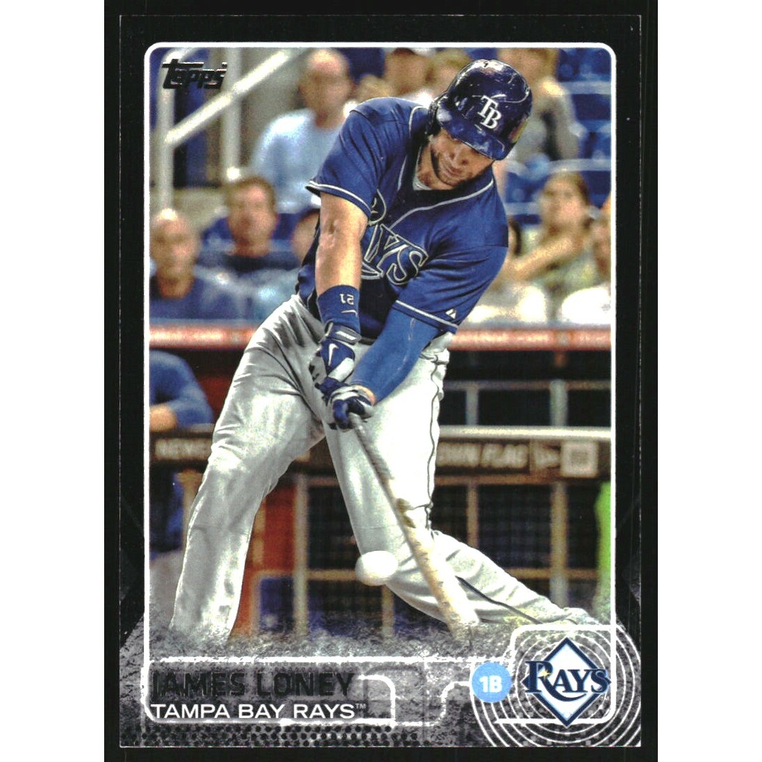 2015 Topps Black #107 James Loney. rookie card picture