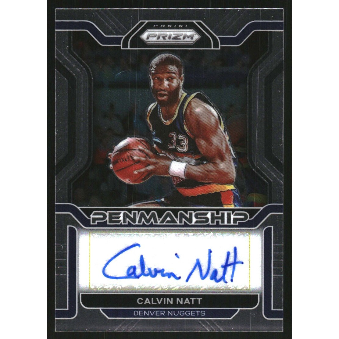 2021-22 Panini Prizm Penmanship #13 Calvin Natt