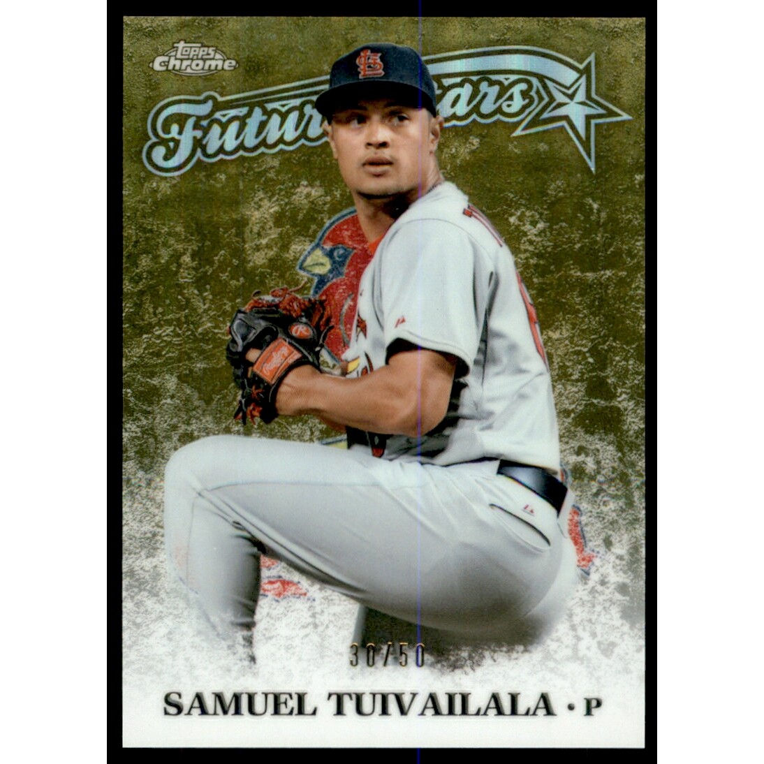 2015 Topps Chrome Future Stars Gold Refractors #FSC20 Samuel Tuivailala