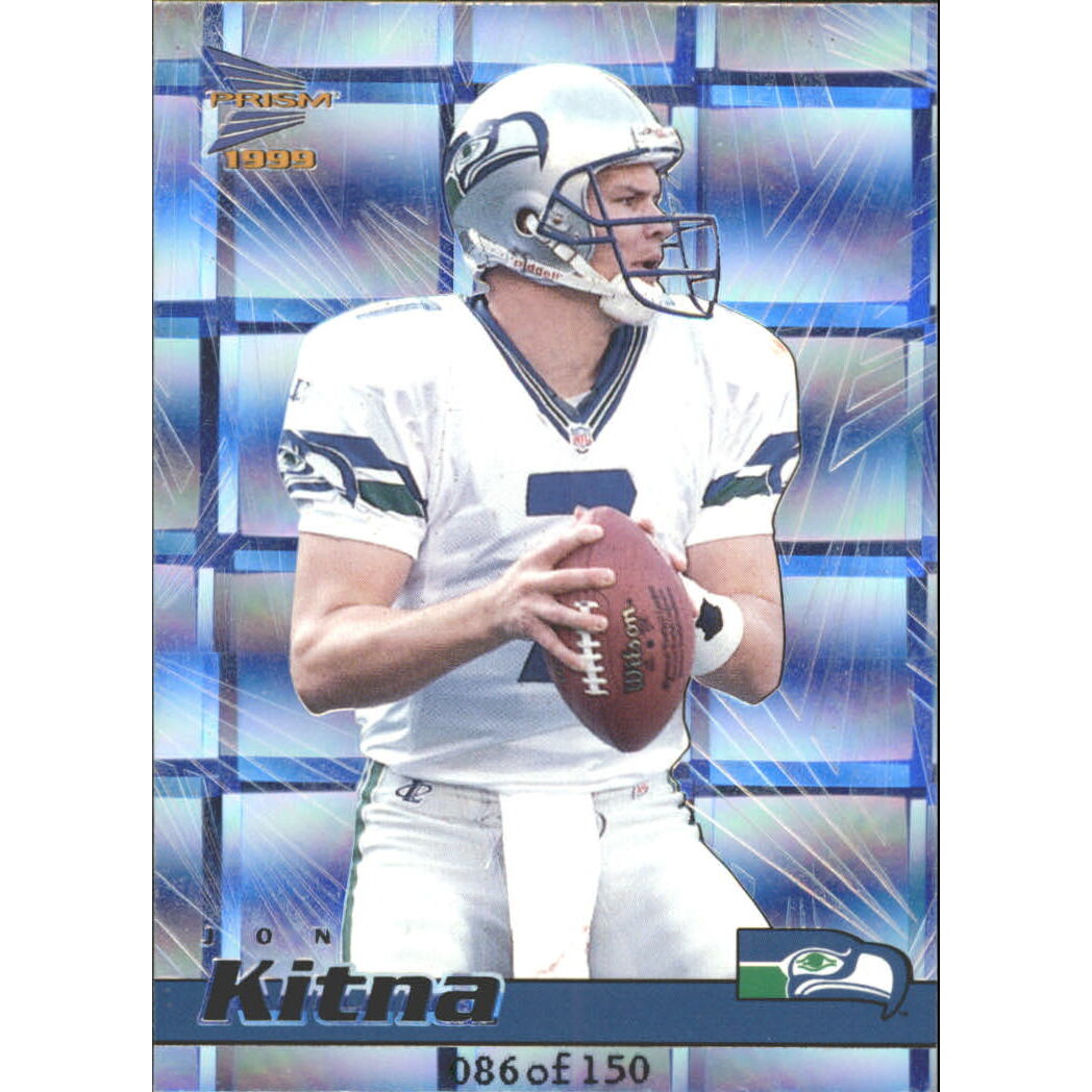 1999 Pacific Prisms Holographic Mirror #134 Jon Kitna