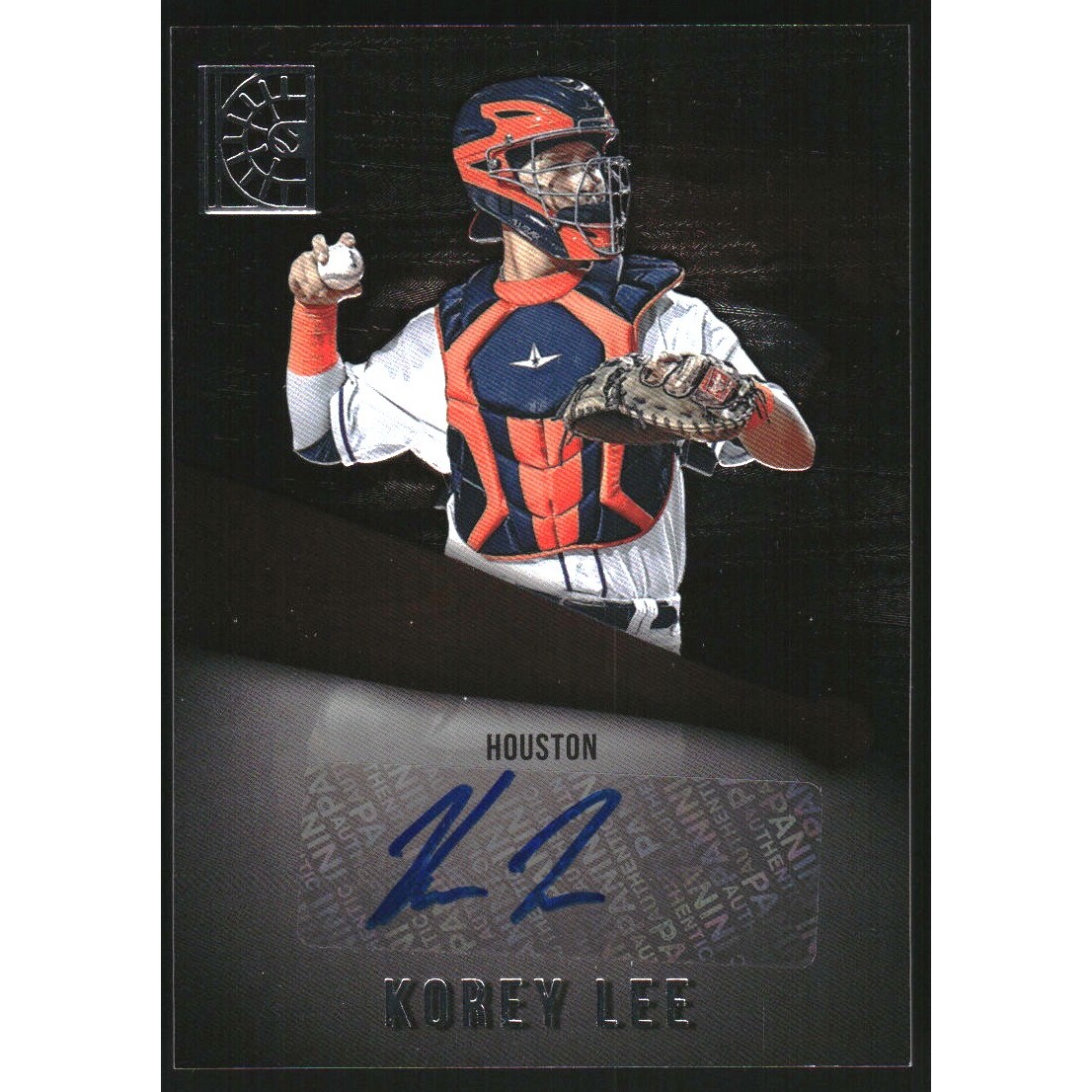 2022 Panini Capstone Autographs #6 Korey Lee. rookie card picture