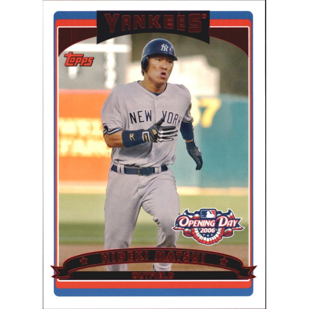 2006 Topps Opening Day Red Foil #116 Hideki Matsui
