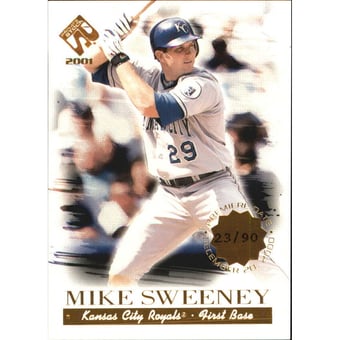 2001 Private Stock Premiere Date #58 Mike Sweeney