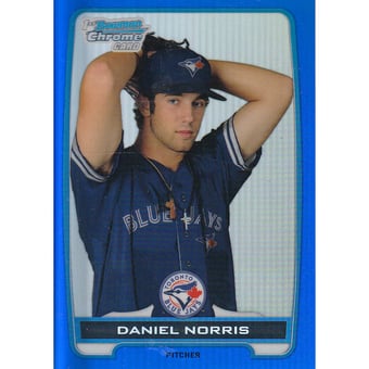 2012 Bowman Chrome Prospects Blue Refractors #BCP110 Daniel Norris